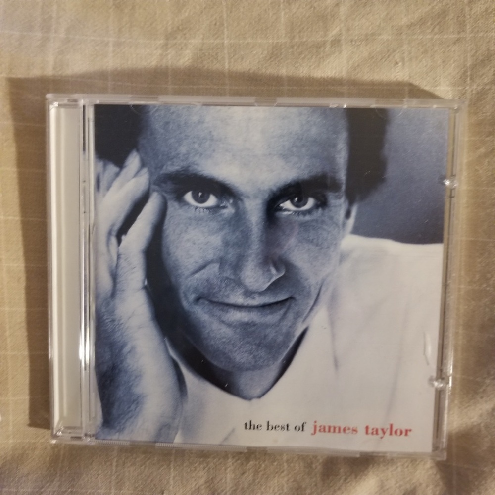 Warner Bros. The Best of James Taylor CD - Blue and White